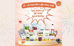 Sỉ lẻ nguyên liệu pha chế Nam Phát