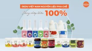 Khám phá sự đa dạng về hương vị siro Dedu