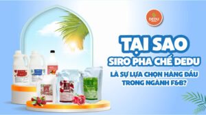 siro pha chế